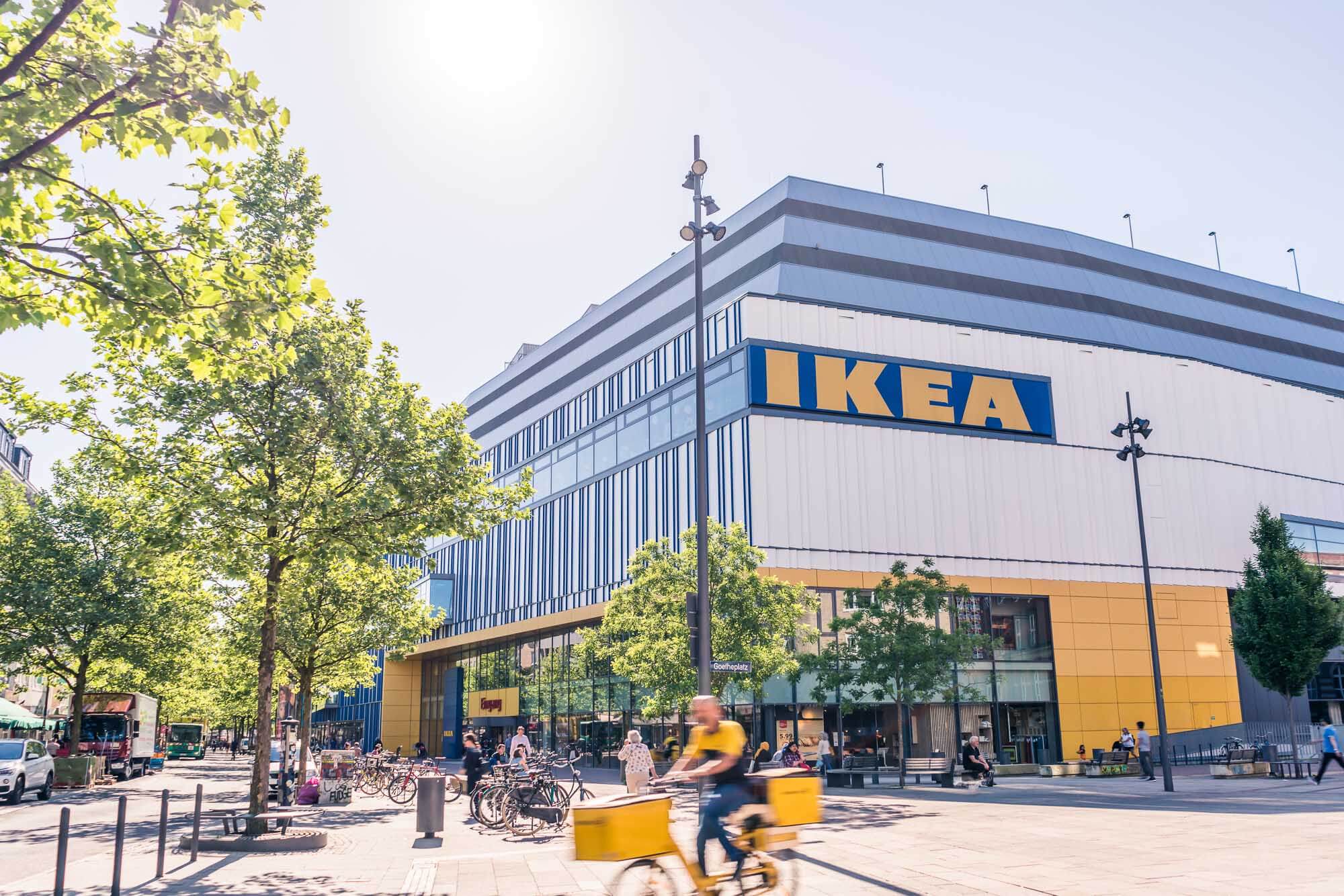Langzeitbelichtung Tagsüber für IKEA in Hamburg