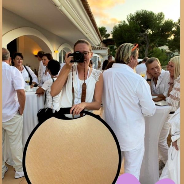 behind-the-scenes von Fotoshooting in Mallorca